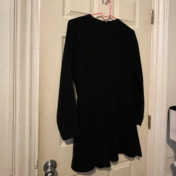 COPY - Zara romper wrap black long sleeve pockets L euc - Picture 7 of 7